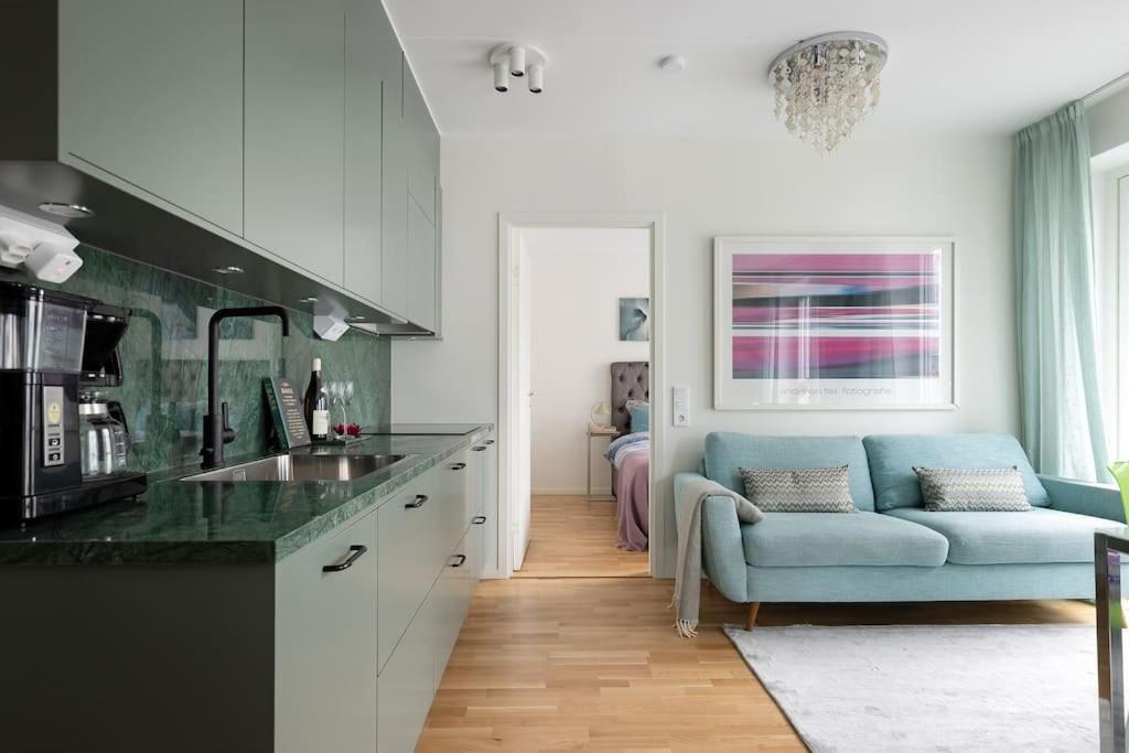 Modern Elegance I Hagastaden Apartment Стокхолм Екстериор снимка