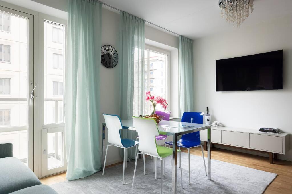 Modern Elegance I Hagastaden Apartment Стокхолм Екстериор снимка