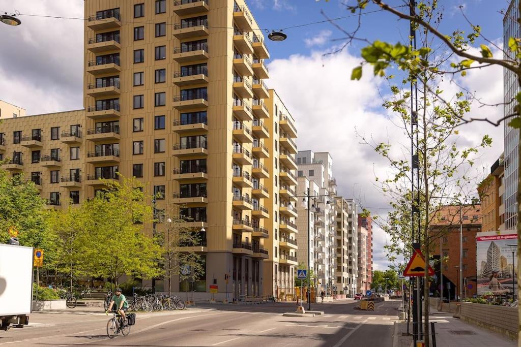 Modern Elegance I Hagastaden Apartment Стокхолм Екстериор снимка