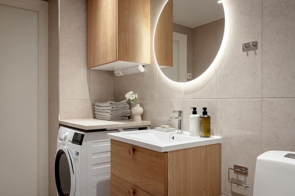 Modern Elegance I Hagastaden Apartment Стокхолм Екстериор снимка